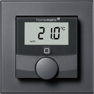 Termostat muri Homematic IP HmIP-BWTH-a, 230 V, me ekran t’ndriçum, i bardhë
