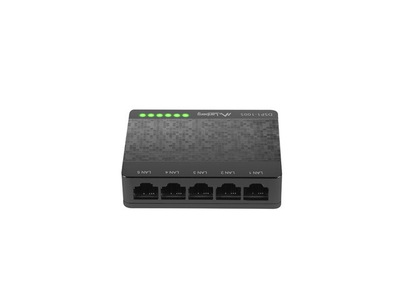 Switch rrjeti Lanberg DSP1-1005, 5 porta Gigabit, Plug and Play, i zi