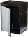 Kabinet muri për rrjet Eprado R19 15U 450, 19", derë xhami, i zi