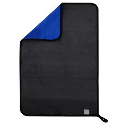 Peshqir mikrofibër për tharje Proove Carshine, 40 × 60 cm, blu