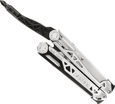 Mjet multifunksional Gerber Dual Force për punë të rënda, çelik inox, ngjyrë argjendtë