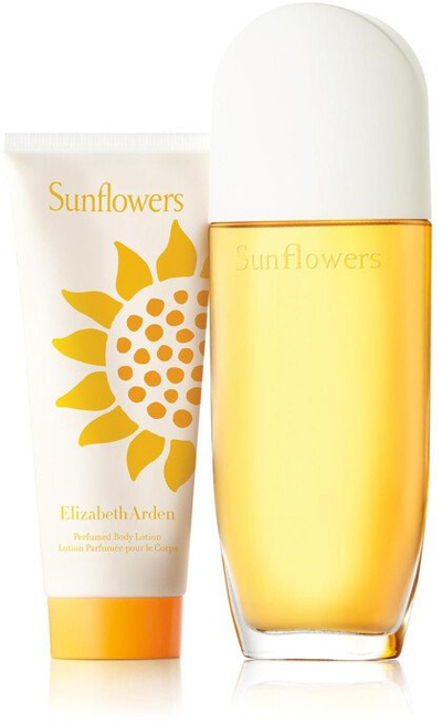Set Elizabeth Arden Sunflowers, EDT 100 ml + losion trupi 100 ml, për femra