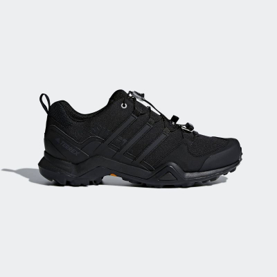 Këpucë hiking Adidas Terrex Swift R2, të lehta, taban me kapje, ngjyrë e zezë