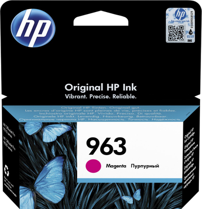 Kartutxh boje HP 963, magenta, origjinal