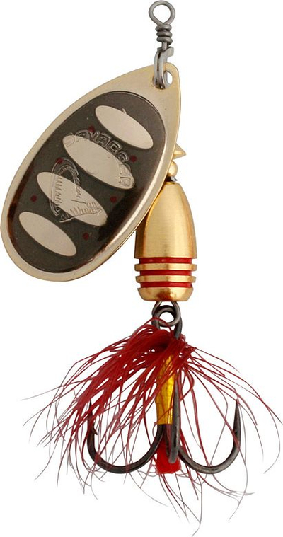 Mamacë rrotulluese Savage Gear Rotex Spinner #2, 5.5g, me ngjyrë ari