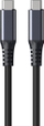 Kabull USB eStuff INFINITE USB4 USB-C në USB-C, 1 m, 100W, i zi