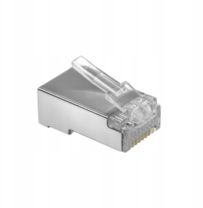 Fishe RJ45 SFTP CAT6 MT173, shielded, 10 Gb/s, transparente
