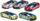 Set lodrash me makina Metal Cars 1:64, 5 copë, metal