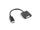 Adapter video Lanberg AD-0007-BK, DisplayPort në DVI-D, 0.1m, i zi