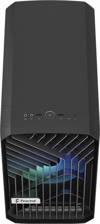Kuti PC Fractal Design Torrent Nano, Micro Tower, xham i temperum, e zezë