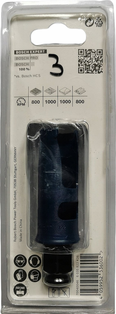 Sharrë rrethore Bosch Expert 2608900454, 25mm, me dhëmbë karbidi, e zezë