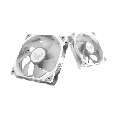 Set ventilatorësh Asus TUF Gaming TF120 ARGB 3in1, 120mm, ARGB, i bardhë