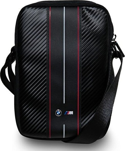 Çantë tableti BMW BMTB10COMSCAKR, 10\", koleksioni Carbon Red Stripes, e zezë