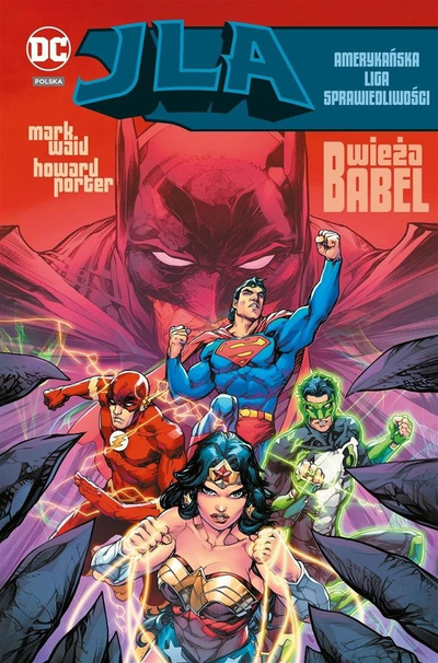 Roman grafik DC Comics JLA Tower of Babel, Mark Waid, Howard Porter, shumëngjyrësh