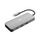 Докинг станица SPU3C08DOCSR300G, USB-C, 100W, 8 порти, сребрена