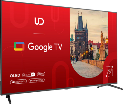 TV UD 75QGU8210S, 75\", 4K Ultra HD, Q-LED, i zi