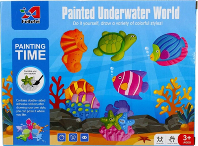 Set pikturimi Mega Creative Painting Set 498915, për fëmijë, shumëngjyrësh