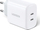 Karikues muri Ugreen 10343, 2x USB C, 20W, i bardhë