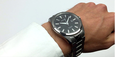 Orë dore Citizen Eco-Drive Super Titanium BM7470-84E