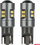Llambë LED CANBUS AMiO T10 W5W 16SMD, 12V 24V, 6000K, e bardhë
