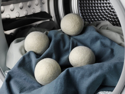 Toptha për tharësen e rrobave AEG Electrolux Wool, 100% lesh natyral, set