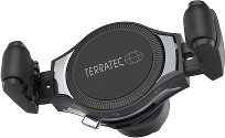 Безжичен полнач за автомобил TerraTec ChargeAir Car, автоматски држач, 2x УСБ, црн