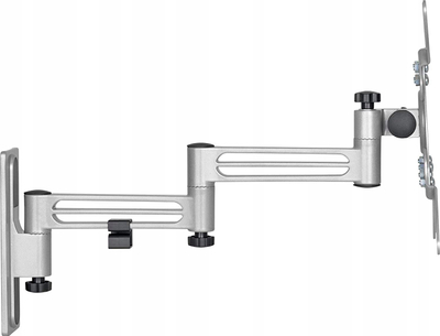 Ѕиден држач за монитор Schwaiger LWHD4315513, 13"-43", 30 kg, сребрена