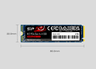 Disk SSD Silicon Power UD85, M.2, 1TB, PCIe 4.0