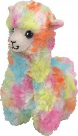 Lodër TY Beanie Babies Llama Lola, 15cm, shumëngjyrëshe