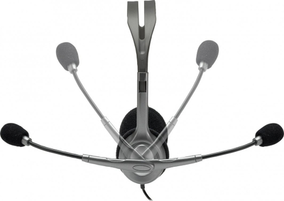 Kufje me mikrofon Logitech Stereo H111, me tel, të zi