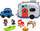Set lodrash Fisher-Price Little People Light-Up Learning Camper, edukativ, me drita dhe tinguj, shumëngjyrësh