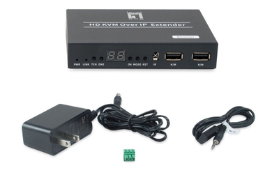 Transmetues HDMI LevelOne HVE-6701R, video wall mbi IP, PoE, i zi