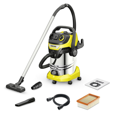 Fshesë me vakum Karcher WD 6 P S V 30 6 22 T, 30L, 1300W, inox