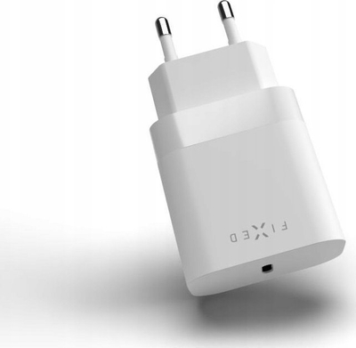 Karikues murale FIXED USB C, 20W PD, i bardhë