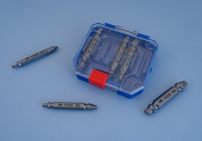 Set nxjerrësash për vida HSS, 2–12mm, 6 copë, gri