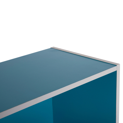 Raft muri Cubicon 38,5x23,5x80Hcm (HM9941.05), kaltër/ bardhë