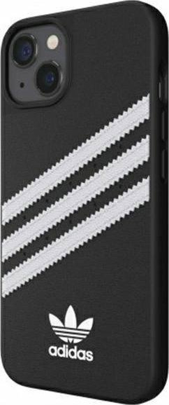 Mbulesë telefoni Adidas Molded Case për iPhone 13, me tre vija, e zezë