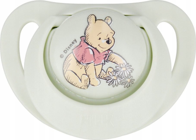 Biberon qetësues NUK Star, 6 18 muaj, silikon pa BPA, Winnie the Pooh, me kuti, set 2 copë
