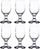 Set gotash rakie Krosno VIVAT, 6 copë, 20 ml, xham i kthjellët