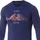 Bluzë termo për burra Brubeck Outdoor Wool, me mëngë t’gjata, merino wool, blu e errët