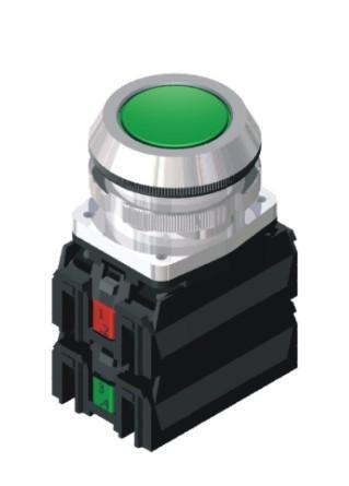Buton sigurie Promet Safety NEF30, i gjelbër 