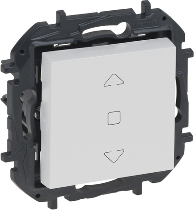 Çelës roletesh Legrand Niloé Step, 250V, IP20, i bardhë