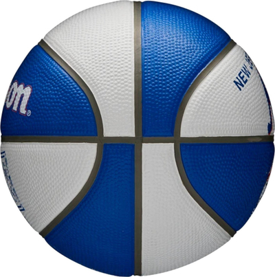 Top basketbolli Wilson NBA Team Retro Brooklyn Nets Mini, gome, blu