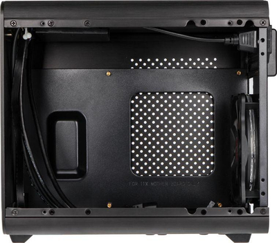 Kasë Raijintek Metis Plus, e zezë, Micro Tower