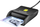Lexues kartash me kontakt AXAGON CRE-SM3N, USB-A FlatReader Smart card (eCitizen), me kabllo 1.3m