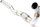 Downpipe RM Motors Opel Astra G OPC H OPC, 2.0T, çelik inox
