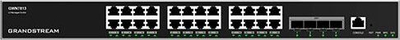 Switch rrjeti Grandstream GWN7813, Layer 3 i menaxhuar, Gigabit, gri