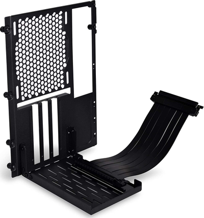 Mbajtëse vertikale GPU Lian Li O11D 1X 3 Mini, PCIe 3.0, 200mm, e zezë