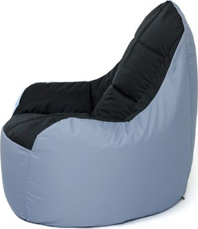 Karrige sedie Sedac Boss XXL, 140x90 cm, bean bag, gri e zezë