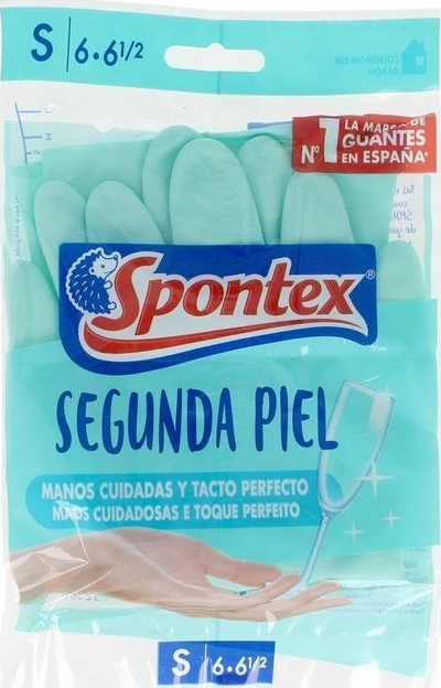 Doreza pastrimi Spontex Second Skin, madhësia S, ngjyrë neutrale